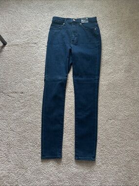 Express Women's Skinny Jeans in Deep Blue